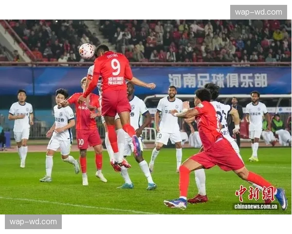 河南队1-1战平三镇 控球率65%射门19-7却未能取胜